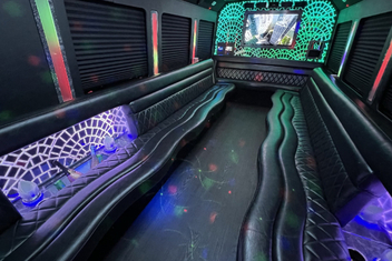 Lakewood Limo Bus Interior