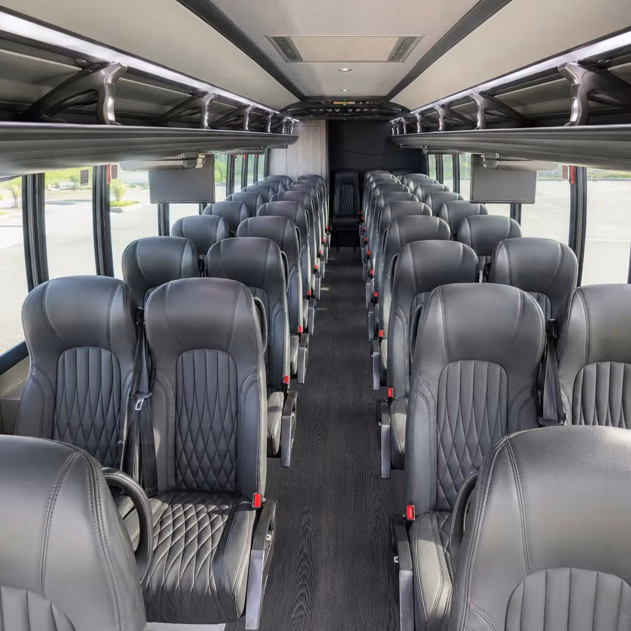 35 passenger minibus inside