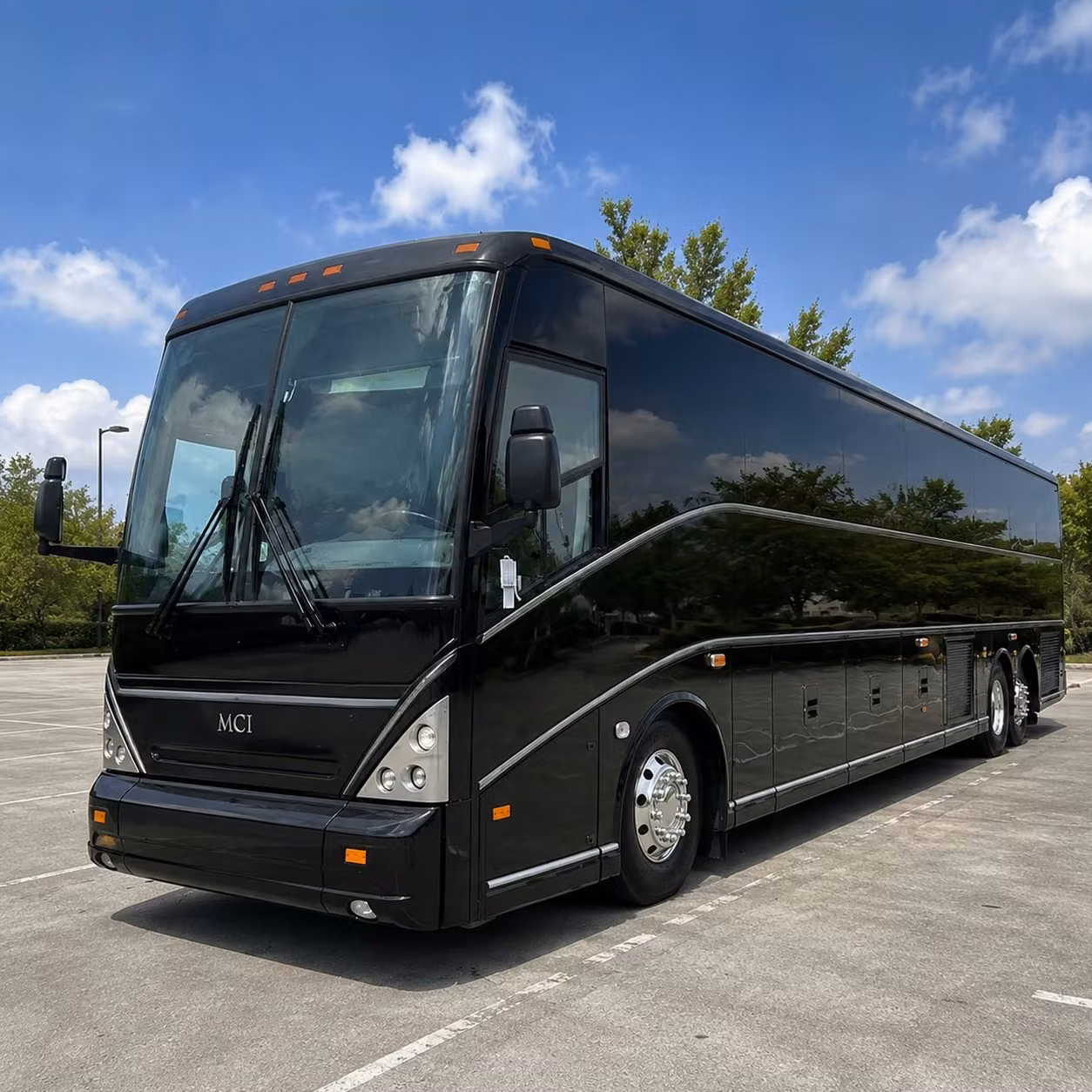 56 passenger charter bus
