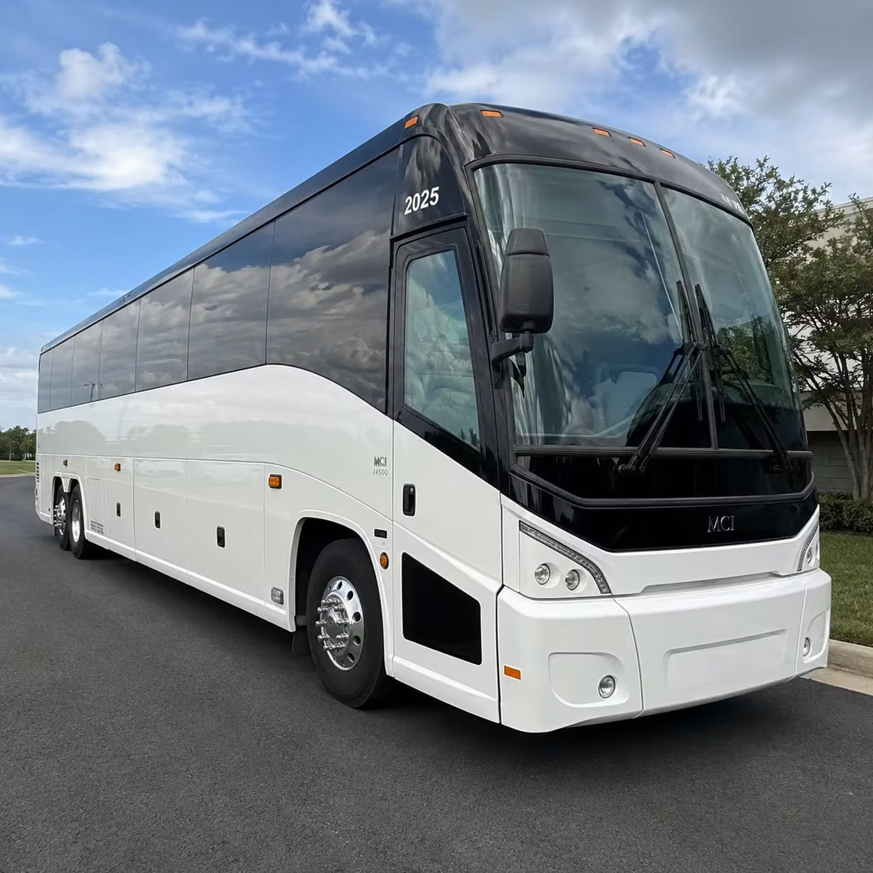 lakewood 56 passenger charter bus rental